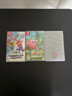 Nintendo Switch Games x3 bundle (Mario, Zelda, and Kirby)