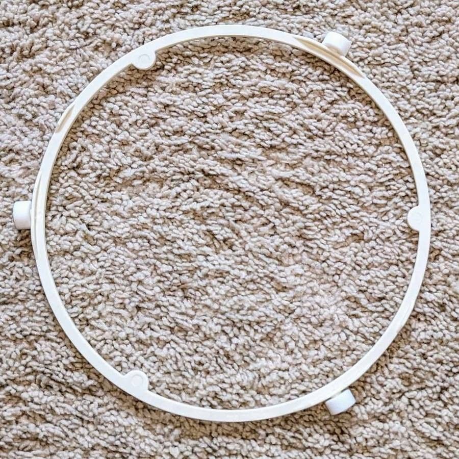 8.5" microwave oven rotating spinning revolving round plastic roller ring for glass turntable