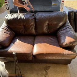 Leather Couch