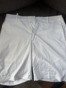 32 - White Golf Shorts