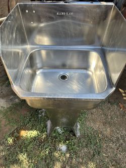 Metal Outdoor sink
