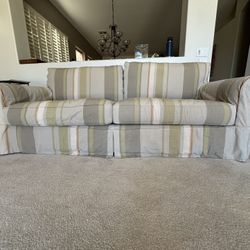 Pottery Barn Slip Cover Sofa