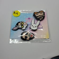 Bad BUNNY CROC CHARMS