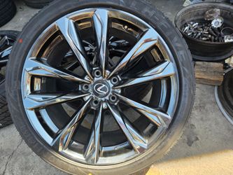 ORIGINAL 19"staggerd LEXUS IS250 wheels with new tires