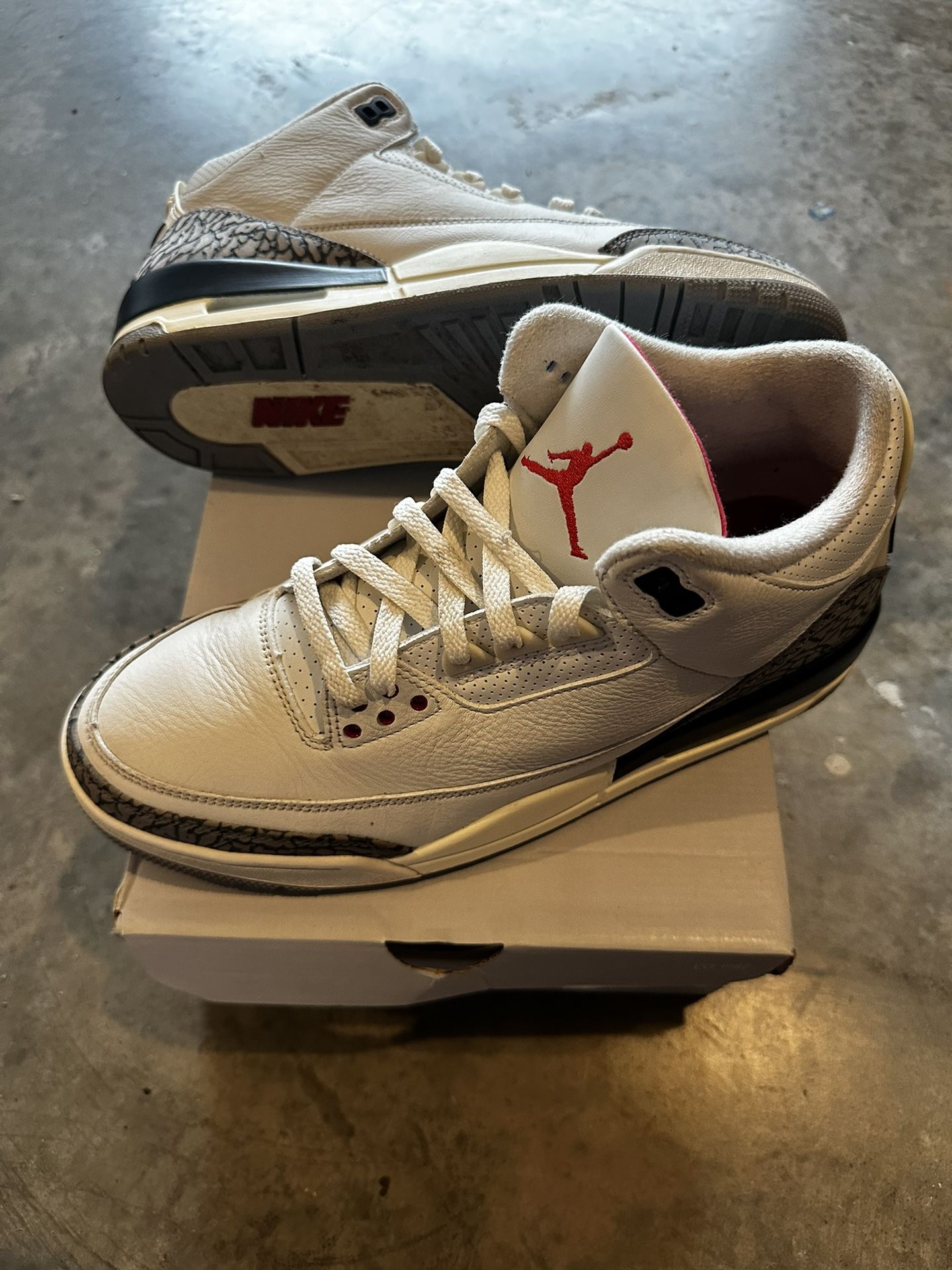 Reimagined Jordan 3 White Cement