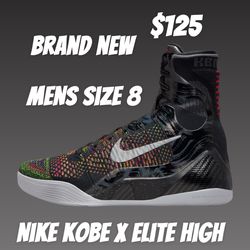 Nike Kobe X Elite High Brand New Size 8 Protro Retro Mamba