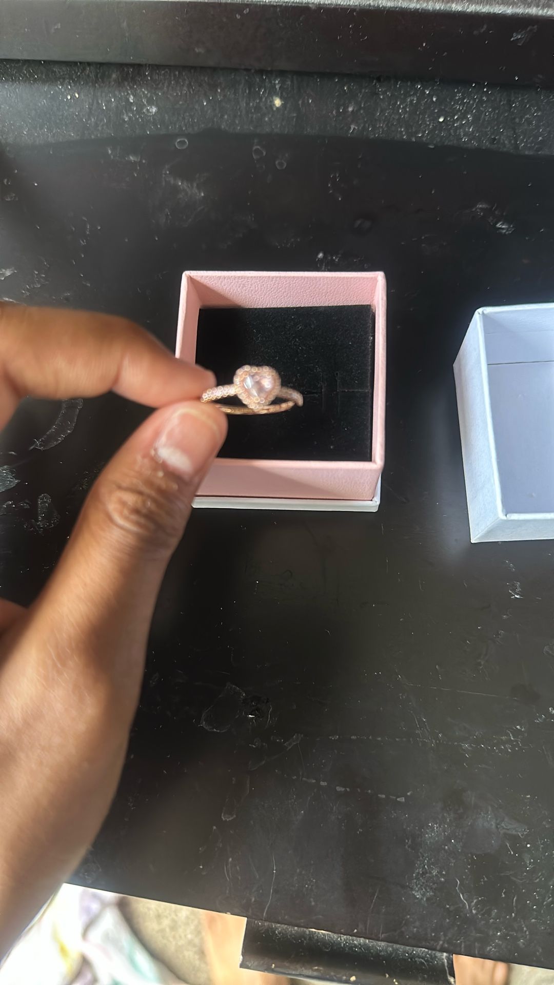 Pandora Heart Ring(pink)