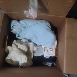 Baby Boy Clothes/ Newborn Diapers
