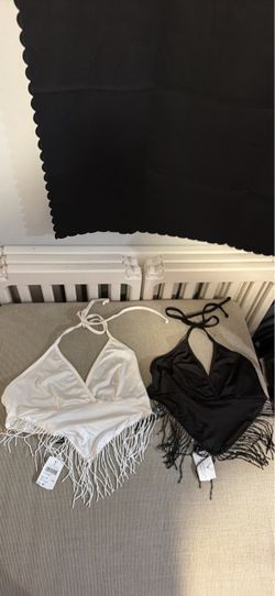 Windsor Fringe Halter Tops