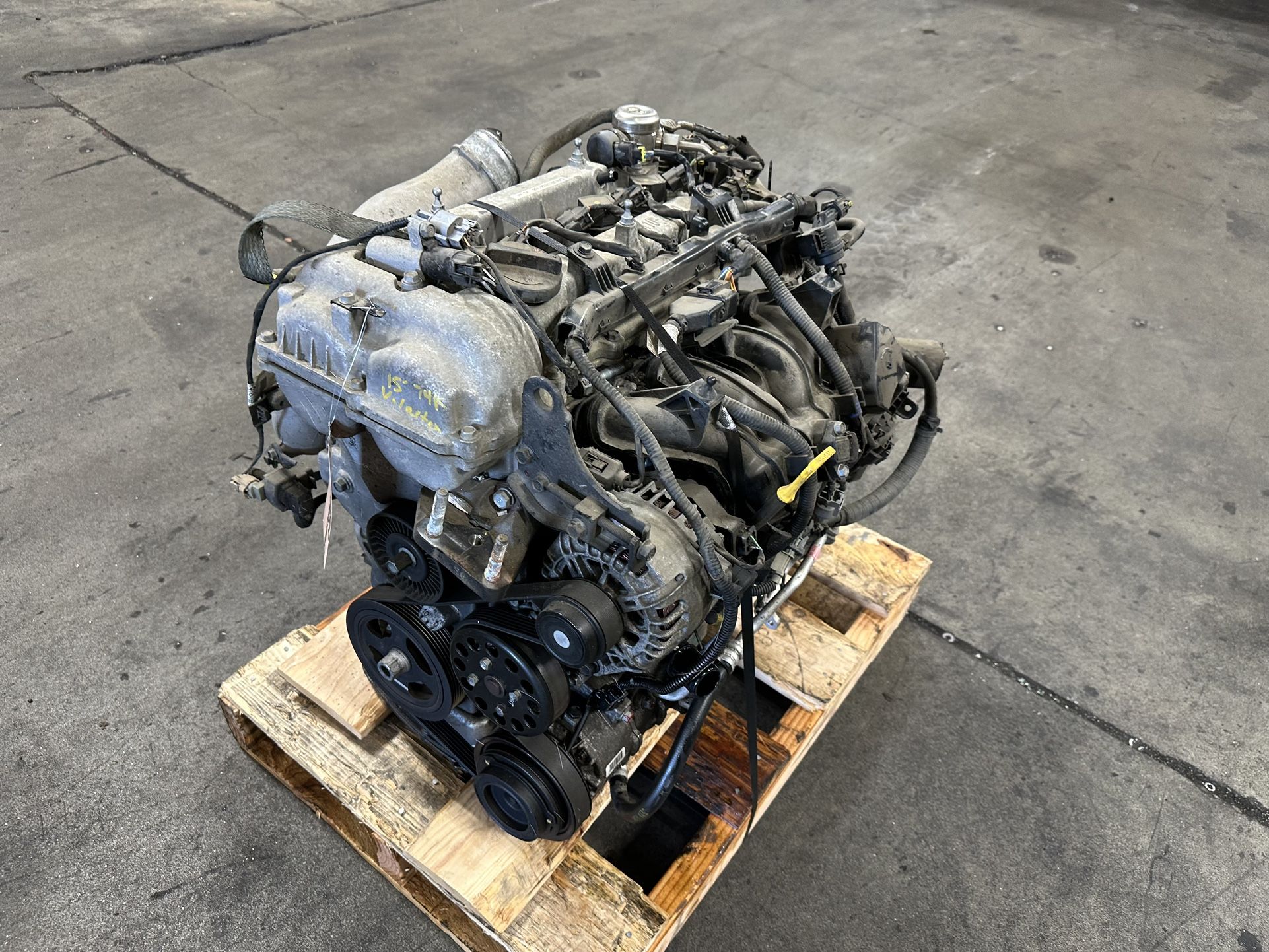13-15 Hyundai Veloster 1.6L Turbo OEM Engine Motor Assembly 73K Miles
