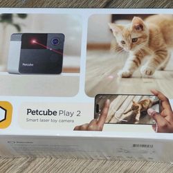 New Petcube Play 2 Wi-Fi Pet Camera with Laser Toy 