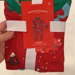 Baby Christmas Pajama, Size 6/9 Months