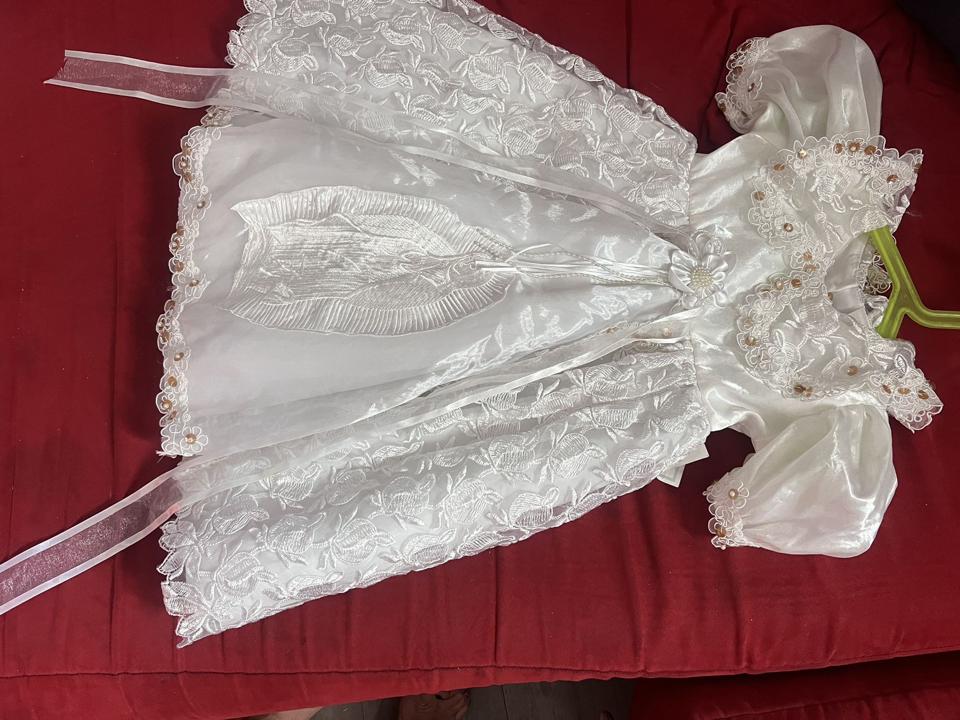 Vestido Para Bautizo 3T $30.00