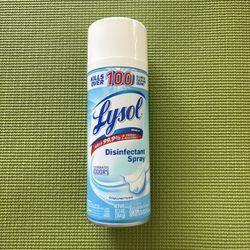 New Never Used Lysol Sanitizer Spray 