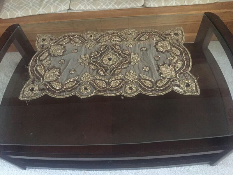 Fancy handmade table set