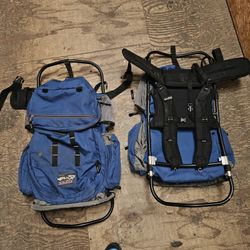 Two Jansport Camping & Hiking Backpacking Travel Bags