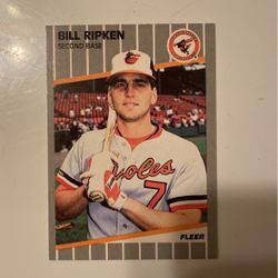 Billy Ripken F Face Card