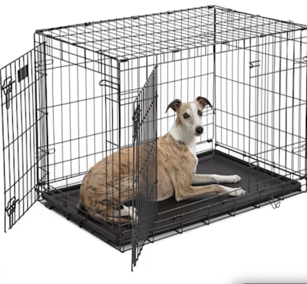 Folding Dog Crate, 36" L X 23" W X 25" H
