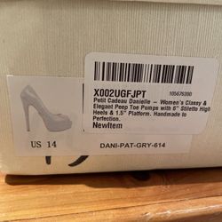 Sexy Gray 6inch Heels