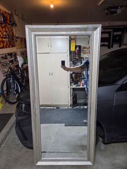 Large wall  framed mirror