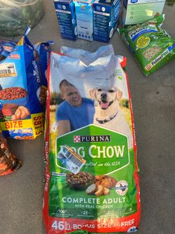 Name brand dog food.
