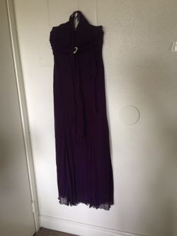 Purple dress
