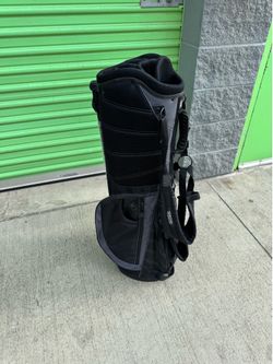 OGIO Light Stand Golf Bag Black with sheriff patch