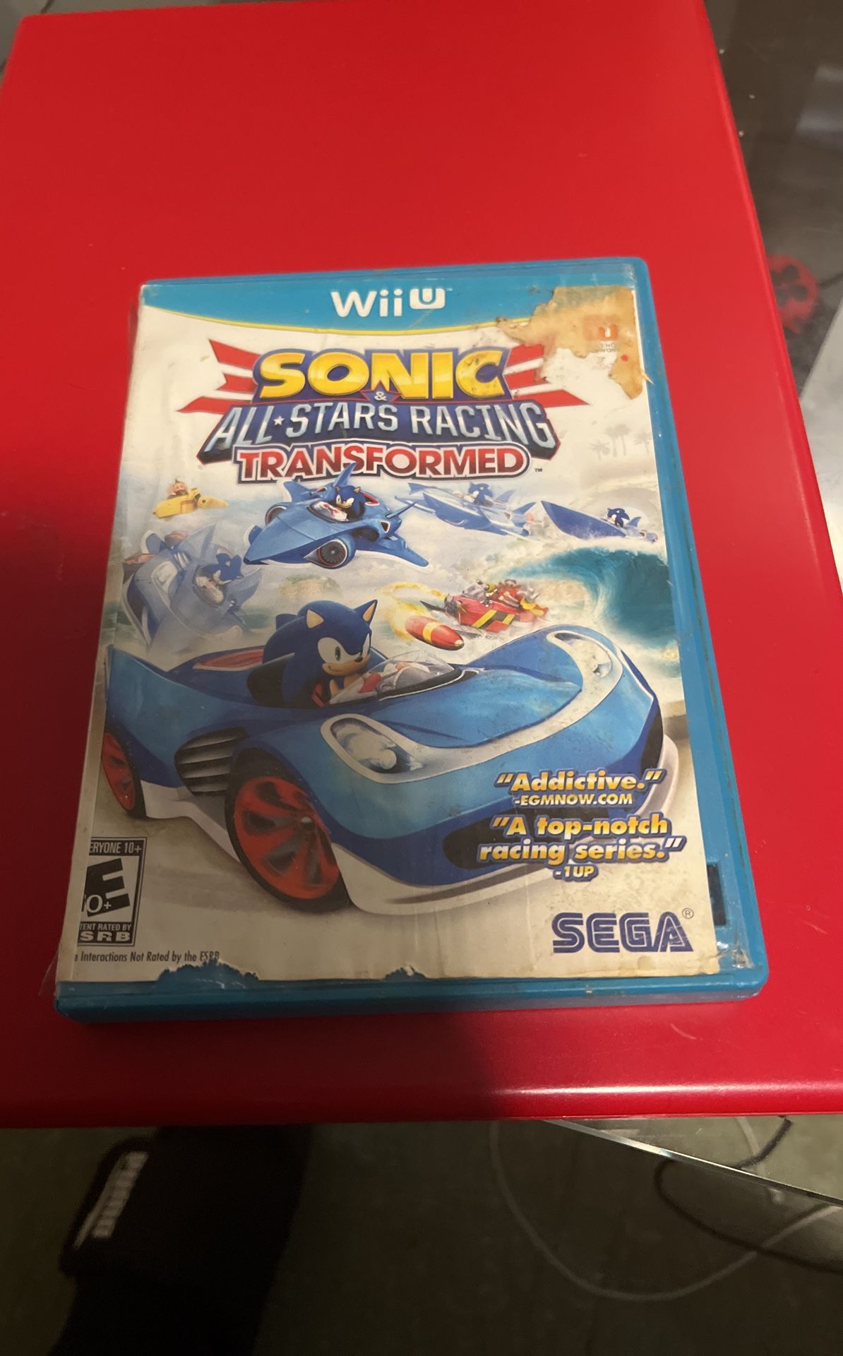 Wii U Sonic All Stars Racing Transformed