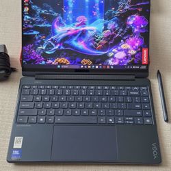 2025 Lenovo 1TB Yoga 9i 2-in-1 Aura Edition + Copilot 14" 3K 120Hz OLED Touch