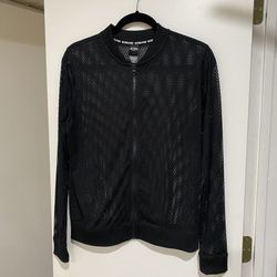 Victoria Secret Sport Mesh Zip Up Jacket Shell Small
