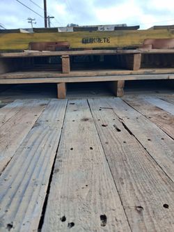 Quikrete pallets