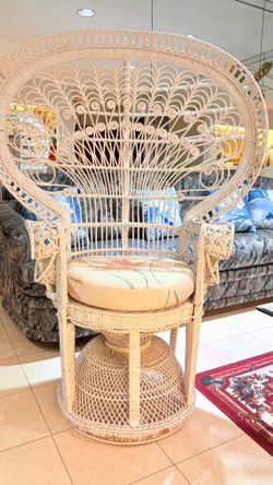 Silla de mimbre