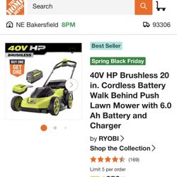 Ryobi Lawn Mower 