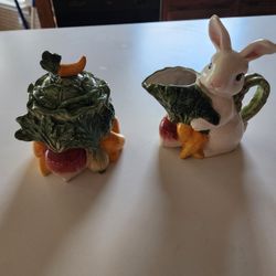 Fitz And Floyd easter set