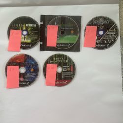 PLAY STATION II GAMES 