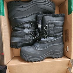 Black Toddler Itasca Snow Boots Size 13