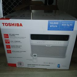 Toshiba Smart Window Ac Unit With Remote Control 