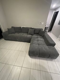 Grey Bubble Sectional 🩶🩶🩶🩶 FAST DELIVERY!! 🚚 