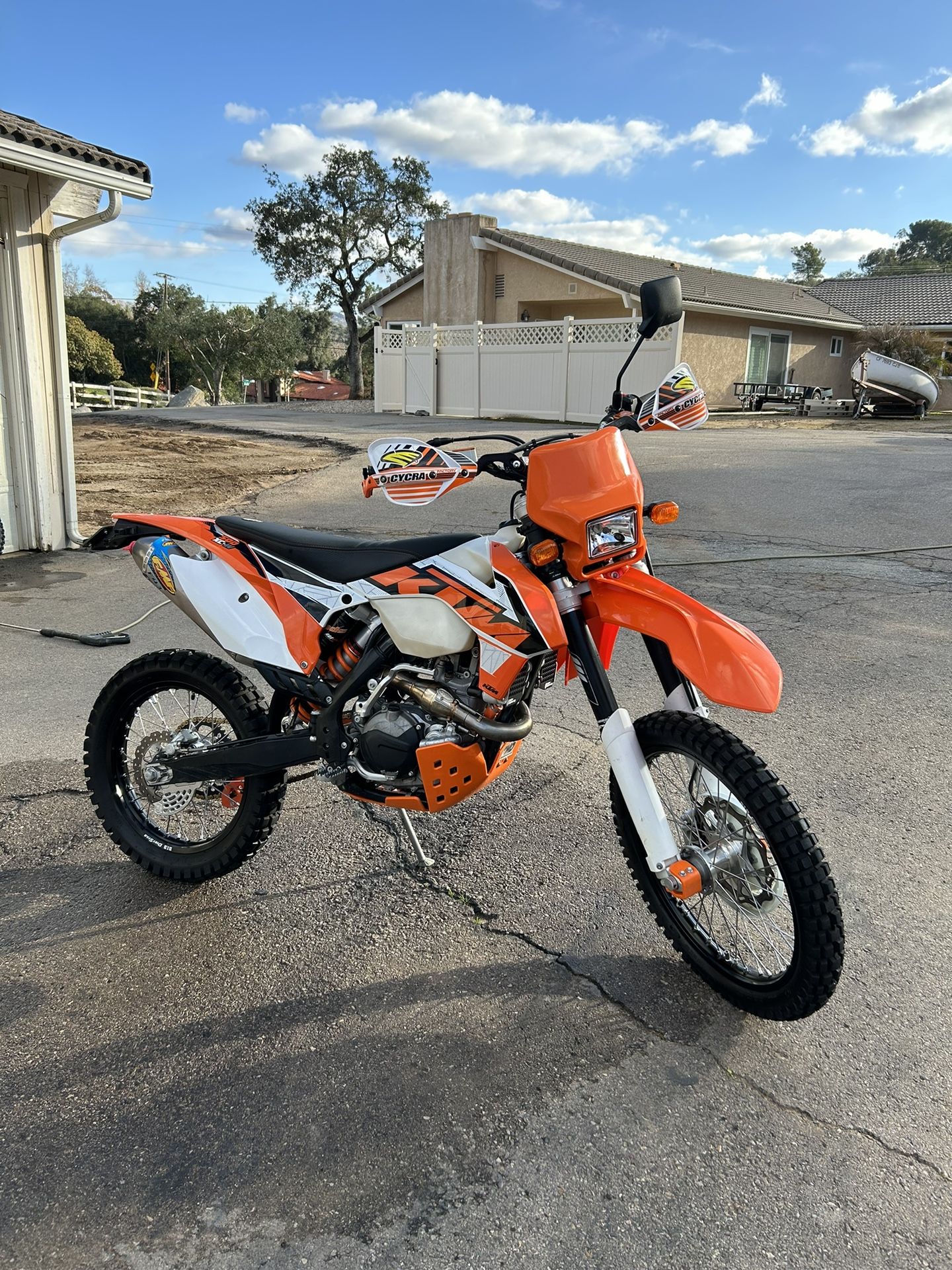 2013 Ktm 500 XCW      CA Plated