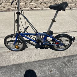 Folding  3 Speed Bike