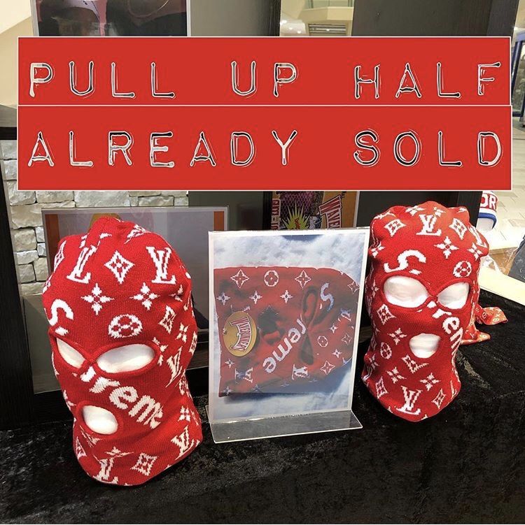 Red supreme ski mask for Sale in Reno, NV - OfferUp