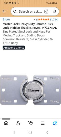 Master lock