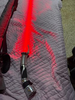 Disney Legacy Count Dooku Lightsaber Bundle - Darth Tyranus Retired Hilt + Blade + Sheath + Crate Case $300 OBO