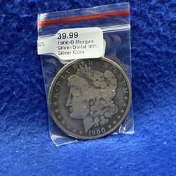 1900- O Morgan Silver Dollar 90% Silver Coin 11053719