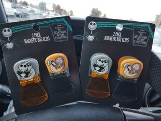 Magnetic bag clips 2pk
