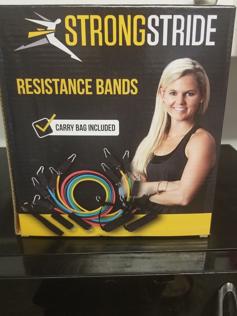 Strong stride resistance bands