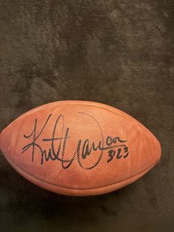 Kurt Warner Autographed NFL “THE DUKE” Football