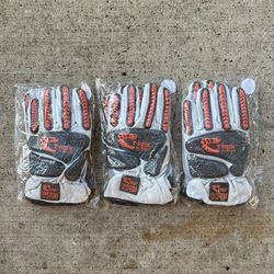 3 Pairs Magid T-Rex Cut Level 5 Goatskin Impact Gloves Cut Resistant