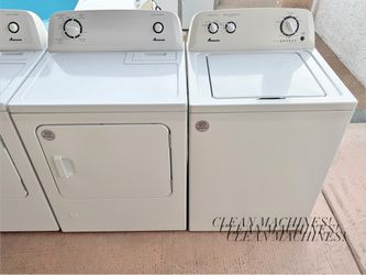 Amana Washer and Electric Or Gas Dryer 90 Day Warranty Some Delivery
