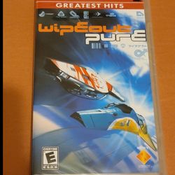 Wipeout Pure Greatest Hits For PSP Sealed